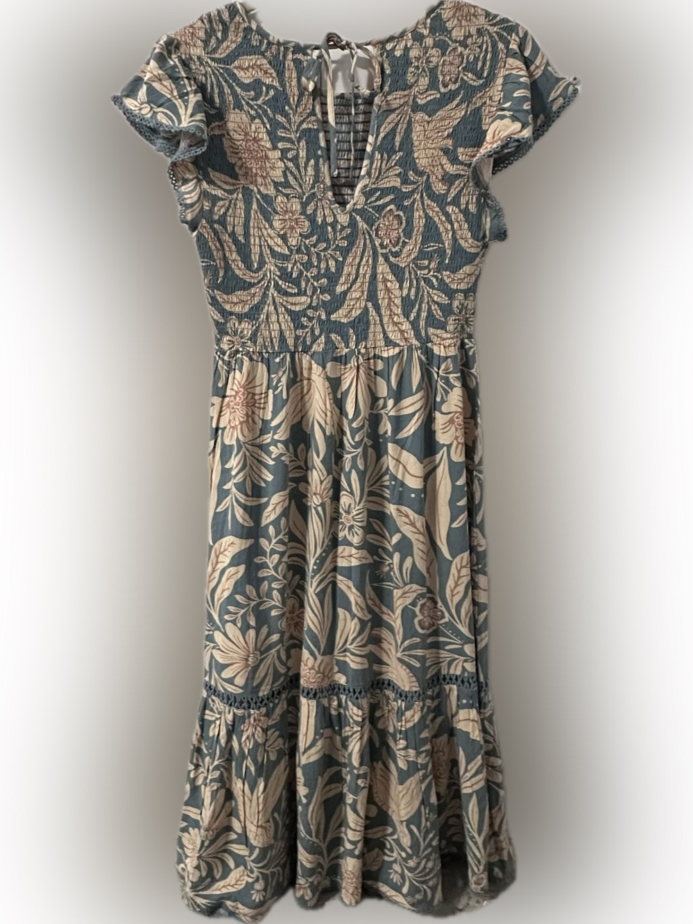 Patrons Of Peace El Mio Smocked Midi Dress - Picture 6 of 12